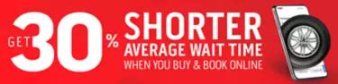 Get 30% shorter average <b>wait</b> <b>time</b> when you. . Discount tire wait time